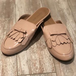 Patent mules by Madden Girl